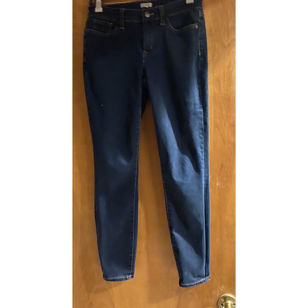 J Crew Jeans Womens Denim Skinny 26 Size Blue Dark Wash Stretch 26/35